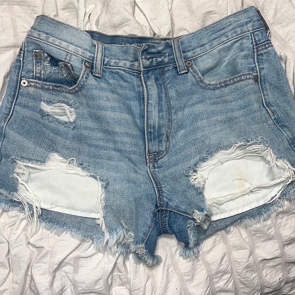 American eagle jean shorts